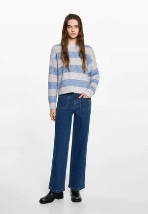 Straight leg jeans - dark blue