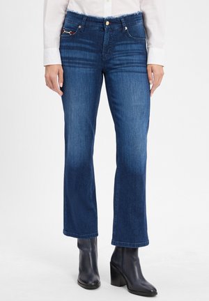 FRANCESCA - Jeans Bootcut - dark stone