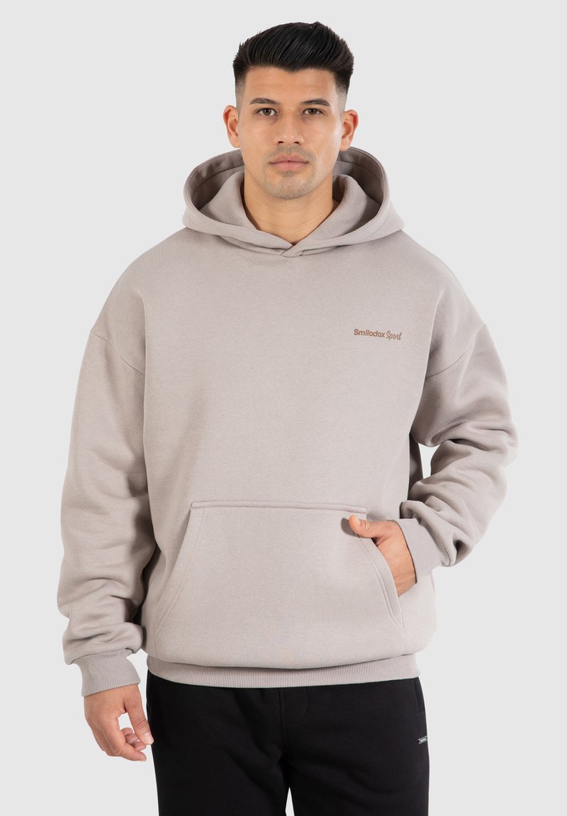 Smilodox Jersey con capucha - hellbraun
