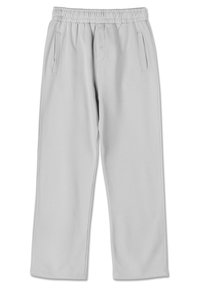 LOGO WIDE PANTS - Pantalon de survêtement - washed unbleached white gum