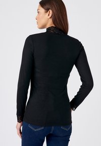 Damart ORNÉ - Longsleeve - noir