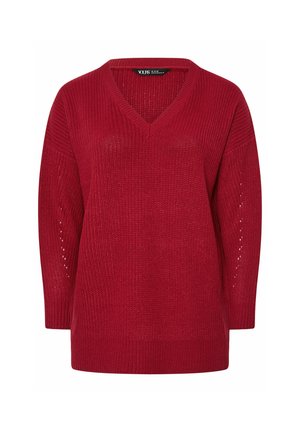 Neule - burgundy