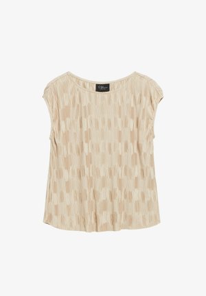 s.Oliver BLACK LABEL, T-SHIRT - Blouse - helles beige