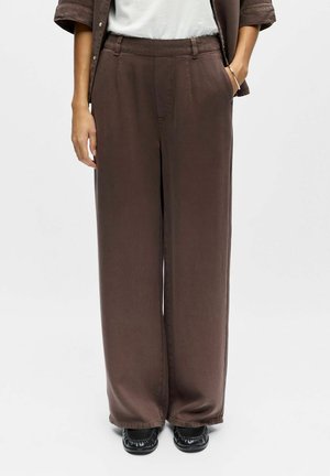 Pantalon classique - seal brown
