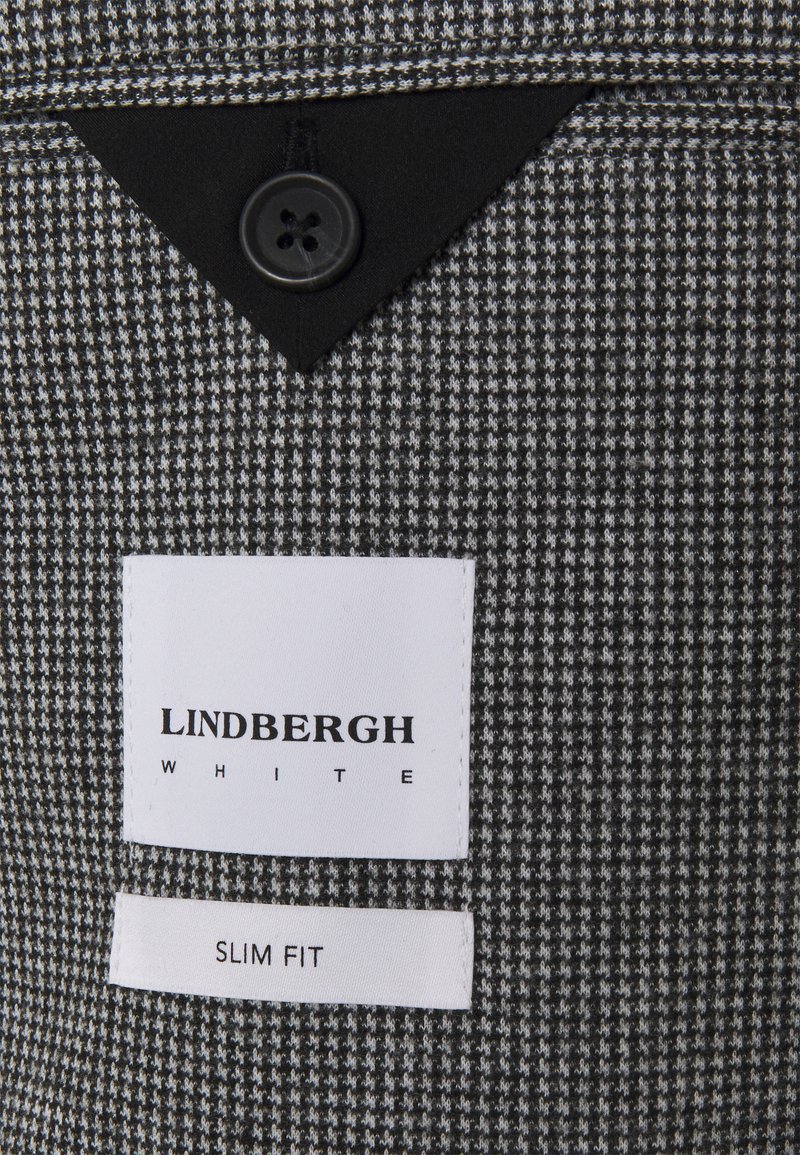 Lindbergh Kostym Grey Gramelerad Zalando Se