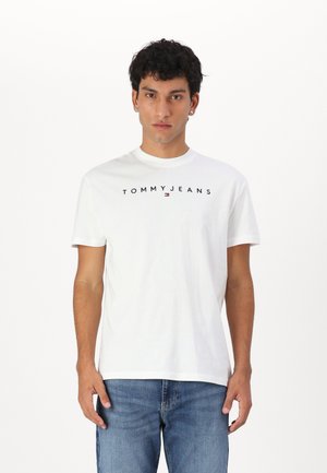 LINEAR LOGO TEE - T-shirts basic - white