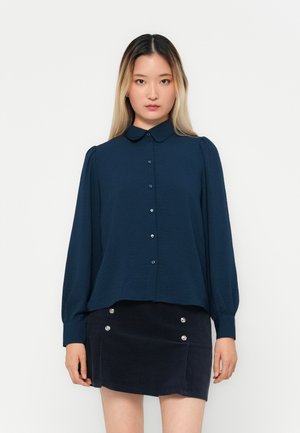 JDYDIVYA SHIRT - Blúzka so zapínaním na gombíky - total eclipse