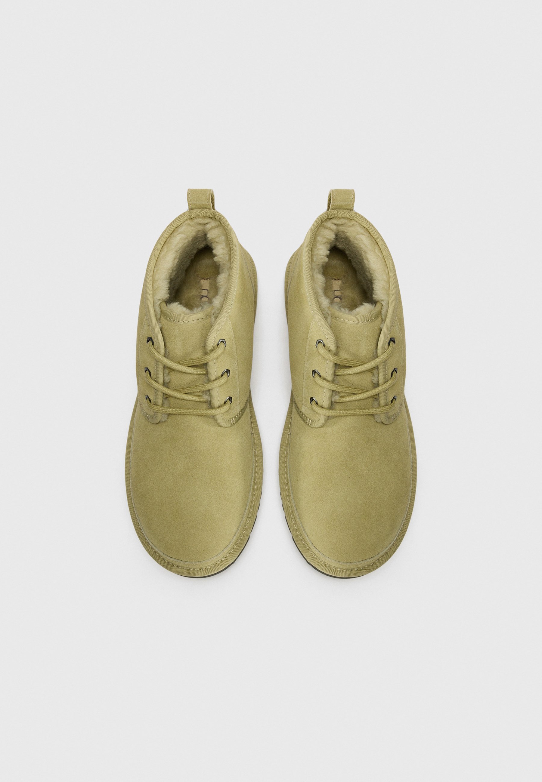 UGG NEUMEL - Lace-up ankle boots - muted brass/magnolia leaf