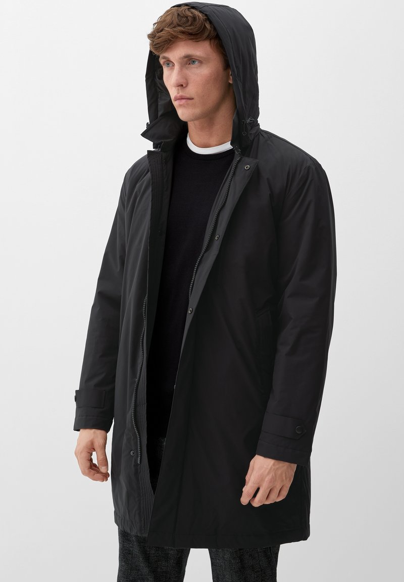 s.Oliver MANTEL MIT WETTERRESISTENTEN EIGENSCHAFTEN - Kurzmantel - black