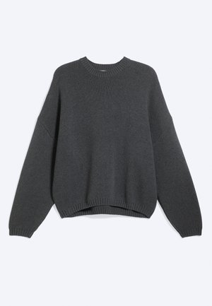 Weekday, OVERSIZE SWEATER - Jersey de punto - dark grey melange