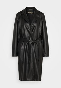 NMCORA PU COAT - Klassinen takki - black