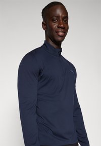 Rapha MENS ACTIVE HALF ZIP - Top s dlhým rukávom - dark navy/dark grey