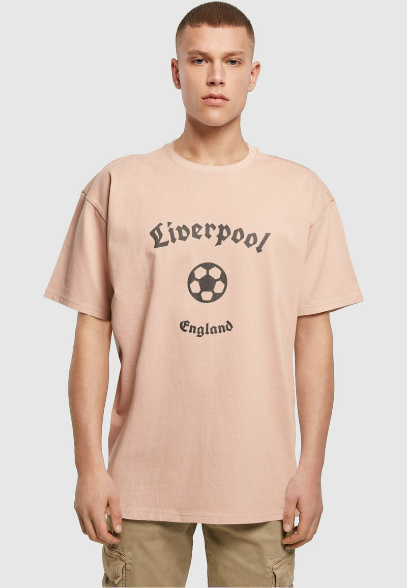Merchcode LIVERPOOL HEAVY - T-shirt print - amber