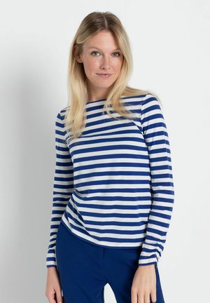 WITH STRIPES - Longsleeve - blau