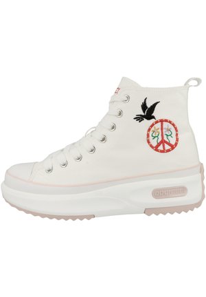 LIMITED EDITION - High-top trainers - white multi