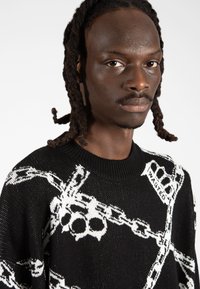 Wasted Paris KNUCKLES UNISEX - Strikkegenser - black