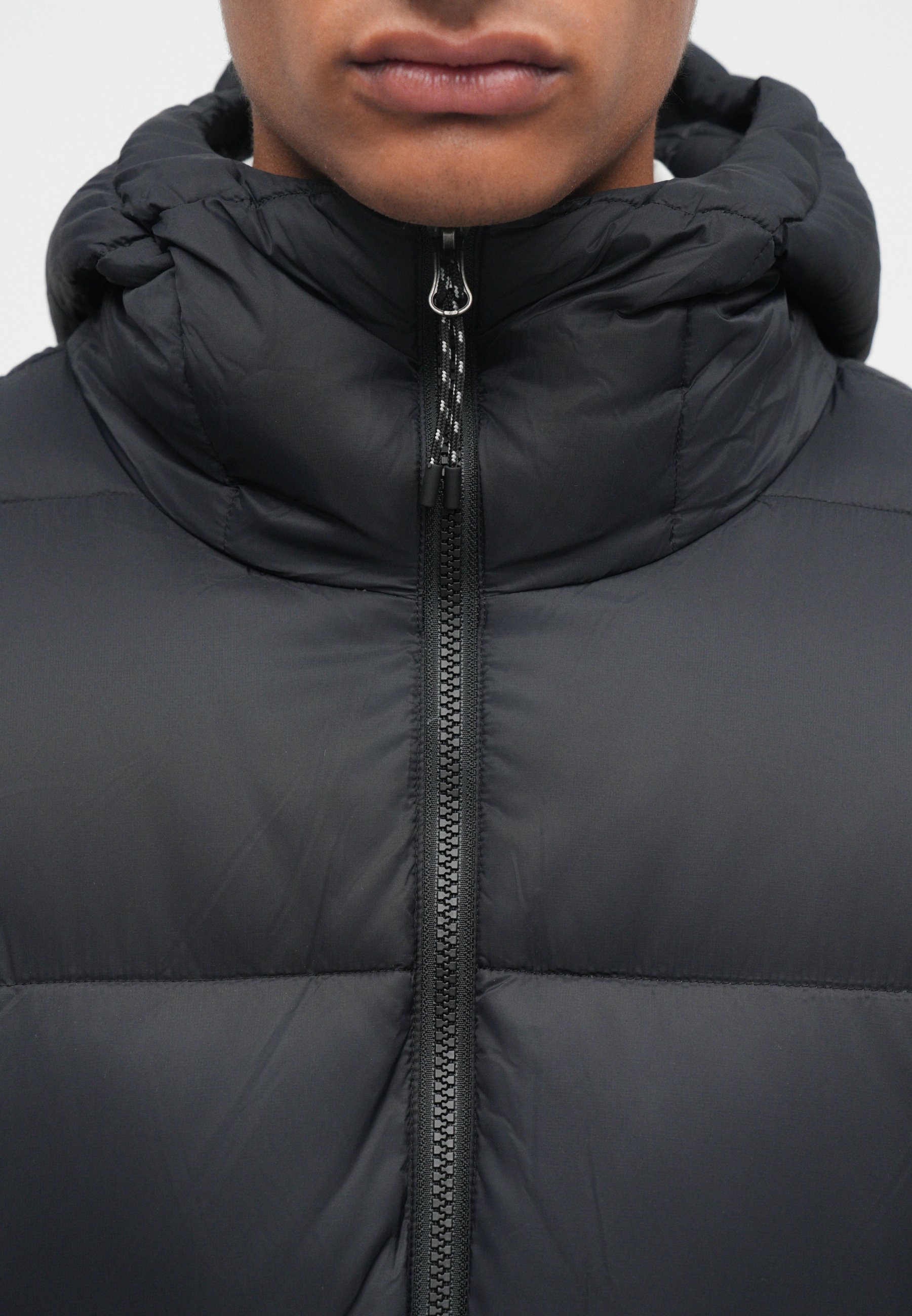 TAION VOLUME HOOD COAT UNISEX - Down coat - black - Zalando.co.uk