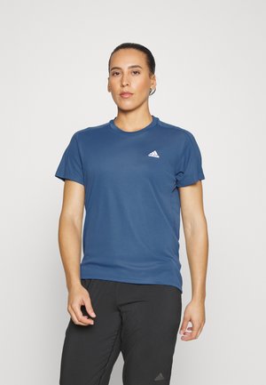 RUN IT - T-shirt z nadrukiem - steel