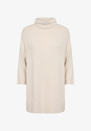 Soyaconcept Tops ar garām piedurknēm - cream melange