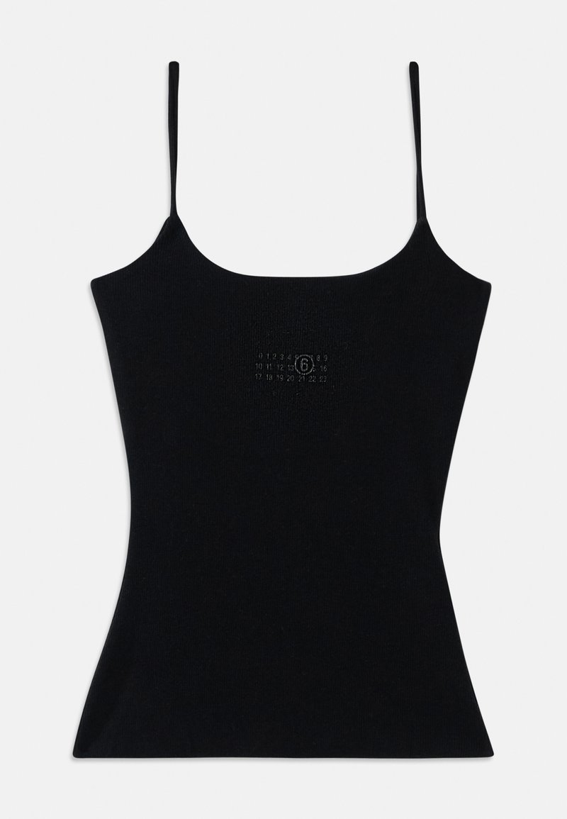 MM6 Maison Margiela TANK - Débardeur - black