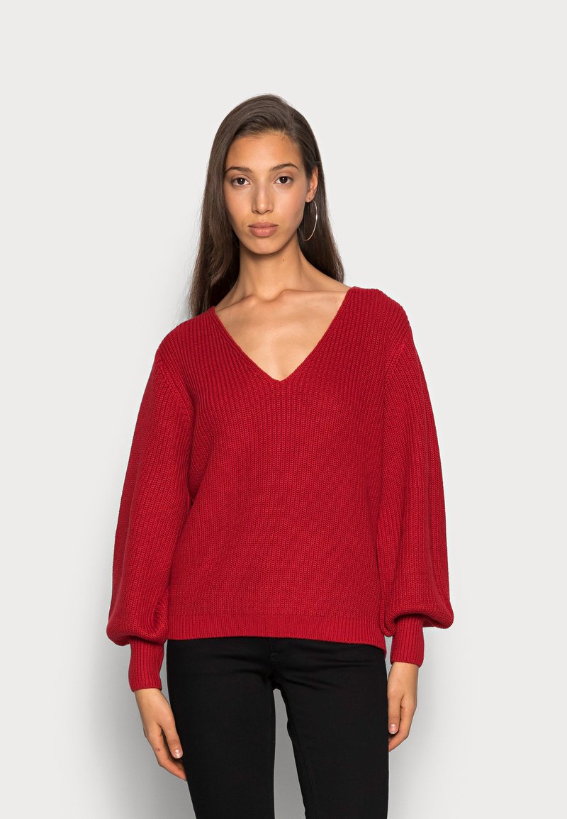 ICHI IHSALLY  - Camisola - scarlet sage