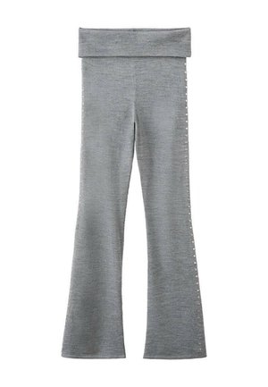 Pantalones - mottled grey