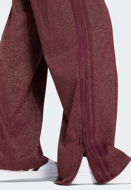 adidas FB TP - Tracksuit bottoms - maroon/gold met — foto 5