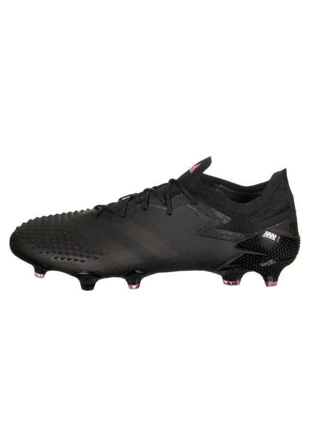 PREDATOR  - Fußballschuh Nocken - core black / shock pink