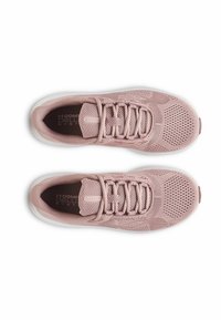 Under Armour PURSUIT 4 BIG LOGO - Road running shoes - tourmaline pink