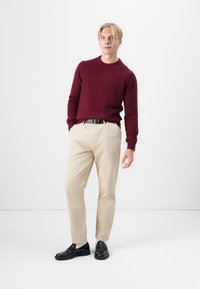 Hackett London CREW - Džemperis - burgundy red