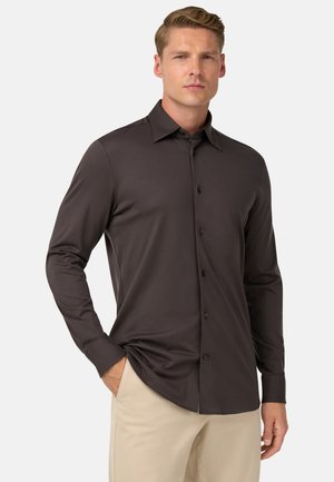 REGULAR FIT  - Skjorta - brown