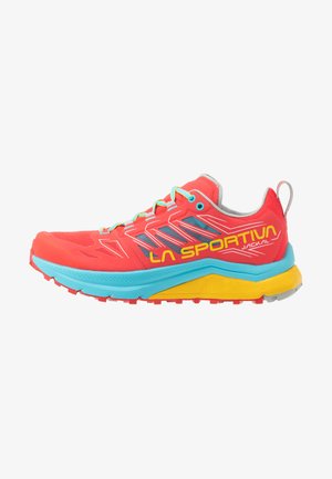 JACKAL WOMAN - Trail running shoes - hibiscus/malibu blue
