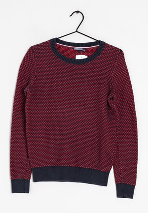 Tommy Hilfiger, Pullover - red