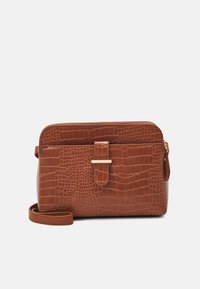 Cross body bag - cognac