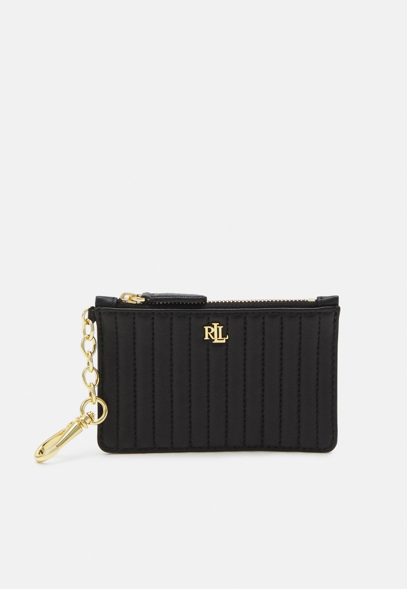 Lauren Ralph Lauren ZIP CARD CASE SMALL Lompakko Black musta lauren-ralph-lauren-zip-card-case-small-lompakko-black-musta