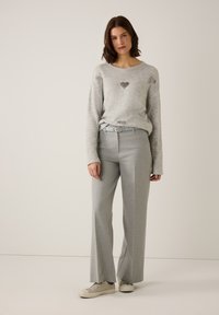 More & More Strickpullover - silvergrey melange