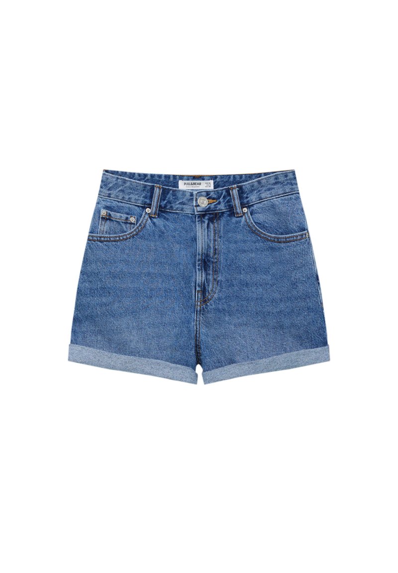 PULL&BEAR Jeans Shorts blue denim Zalando.de
