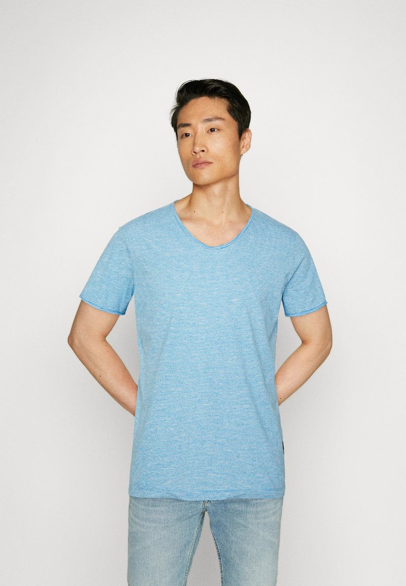 Tom Tailor Pullover V-neck in Blau kaufen | 18964