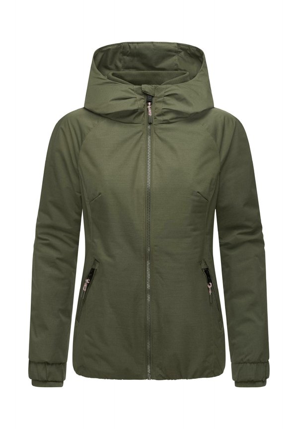 DIZZIE WARM RAIN - Outdoorjacke - dark olive