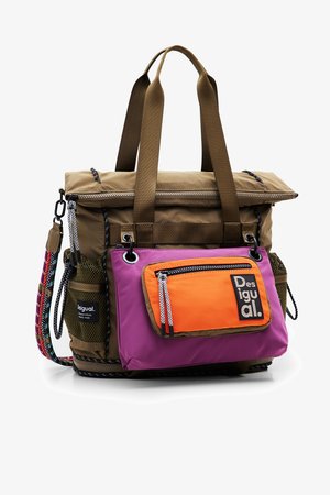 Desigual BACK MODULARIS ORIGINALE VOYAGER - Matkakott - khaki