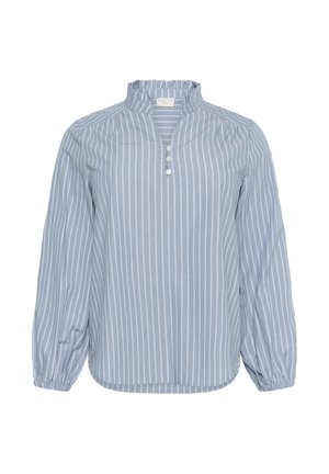 Kaffe Curve MELINA - Bluse - windward blue melange stripe