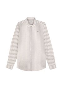 Overhemd - khaki stripes