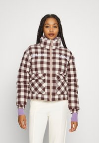 Karl Kani RETRO REVERSIBLE PUFFER JACKET Winterjacke taupe