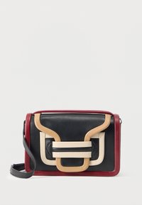 Unselected, black/carmine/multi-coloured