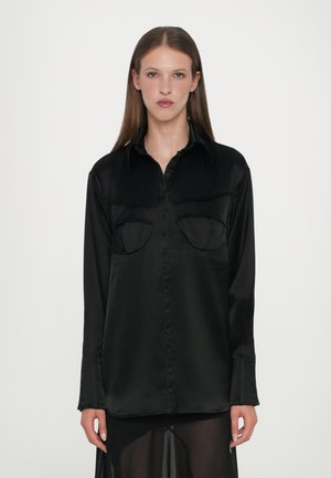 CLASSIC  SHIRT - Blusa - black
