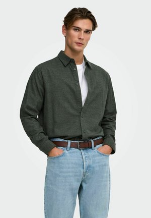 Only & Sons, SHIRT ONSODENSE SHIRT - Chemise - forest night