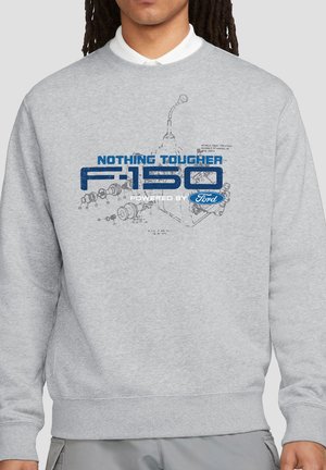 Ford, FORD TRUCKS ENGINE SCHEMATIC - Sweatshirt - mottled light grey
