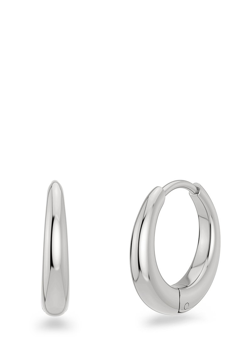Chic-Net Orecchini Uomo Donna Argento 925: Cerchio Triskele - Unisex