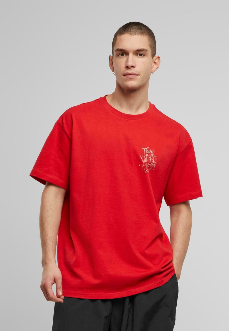 Mister Tee T-Shirt Uomo 'Fresh Like That' | 100% Cotone | Bianca | Vestibilità Regolare | Taglia 3XL
