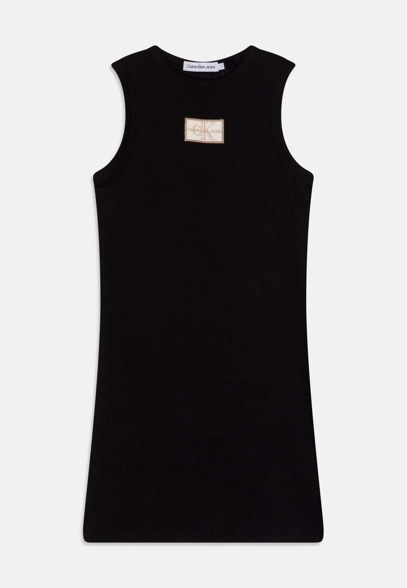 Calvin Klein Jeans DRESS SLEEVELESS Day dress black Zalando.co.uk